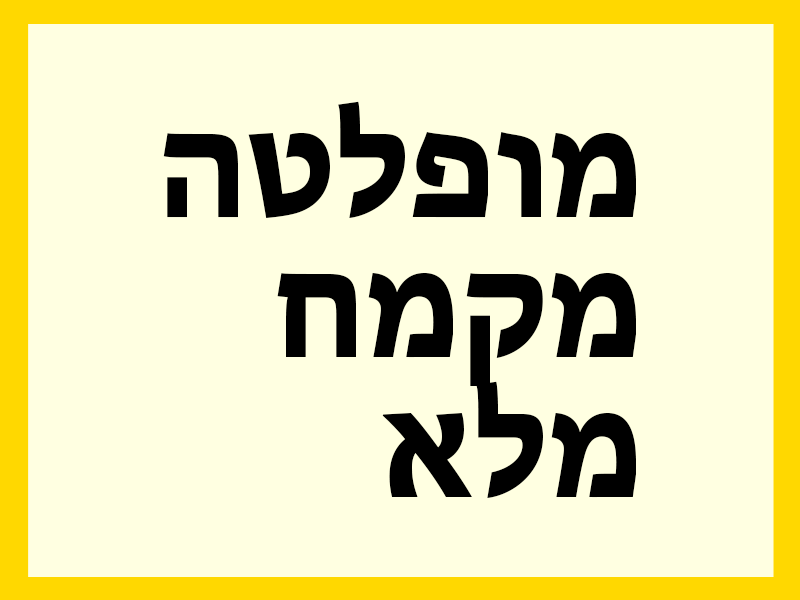 מופלטה מקמח מלא 