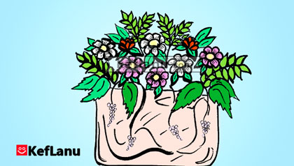 דפי צביעה בנושא פרחים