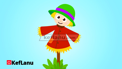 ציור של דחליל לצביעה