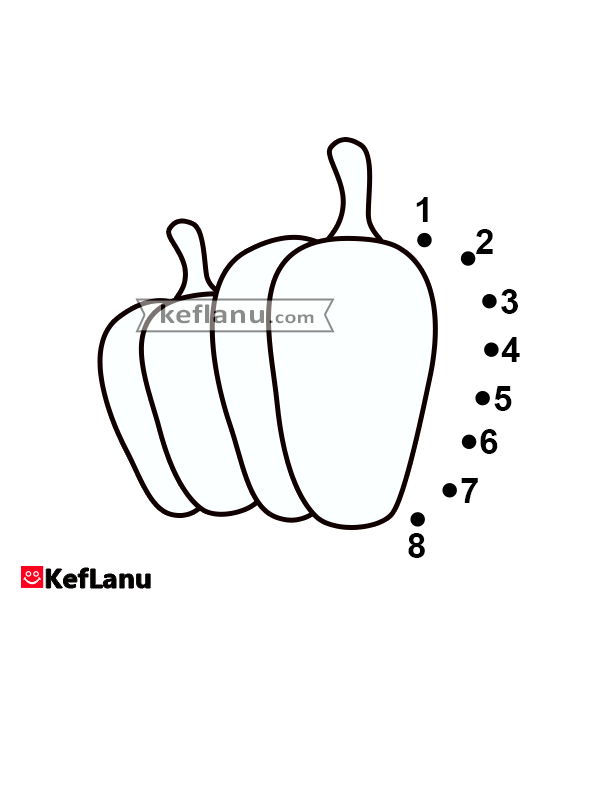 חיבור נקודות לפי מספרים גמבה