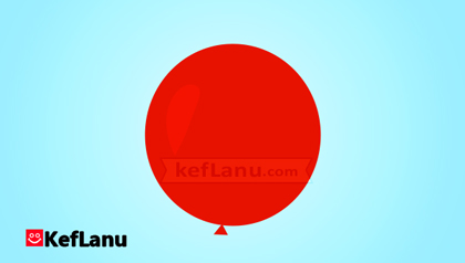 דף צביעה בלון